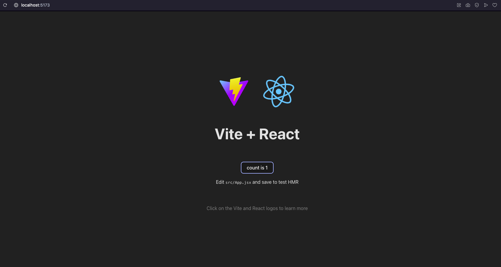 proyecto de react con vite